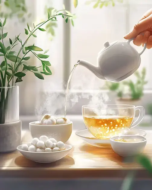 Preparo e Dicas de Consumo do Chá de Alho