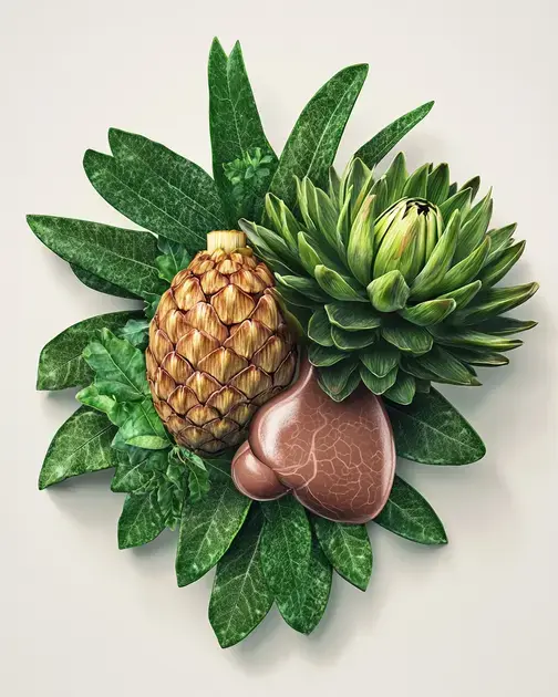 Alcachofra: Diurético e Protetor do Fígado Alcachofra: Diurético e Protetor do Fígado