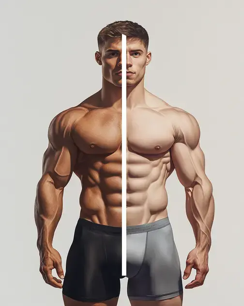 Falta de Definição Muscular