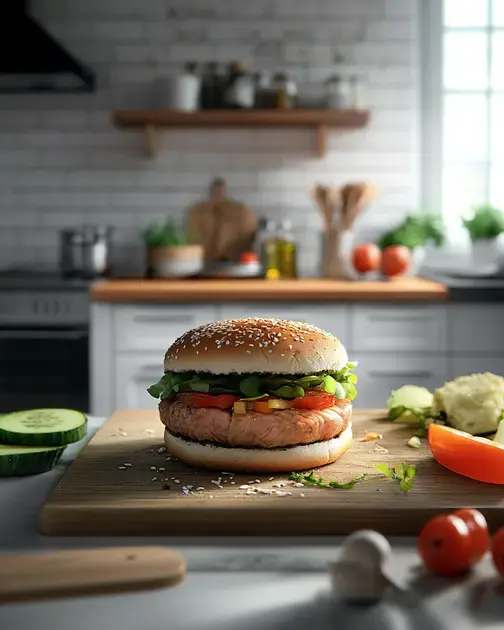 Passo a Passo para Preparar o Hambúrguer de Atum