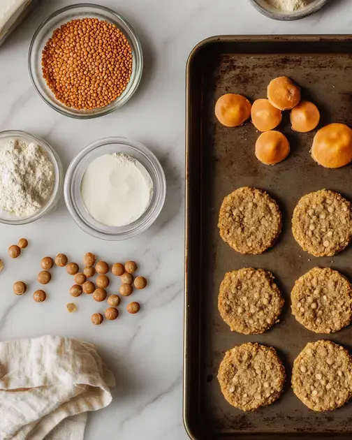 Receita Passo a Passo de Biscoito de Lentilha: Ingredientes e Preparo