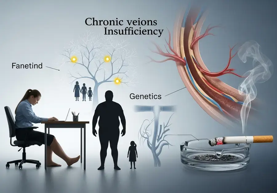 Causas da Insuficiência Venosa Crônica