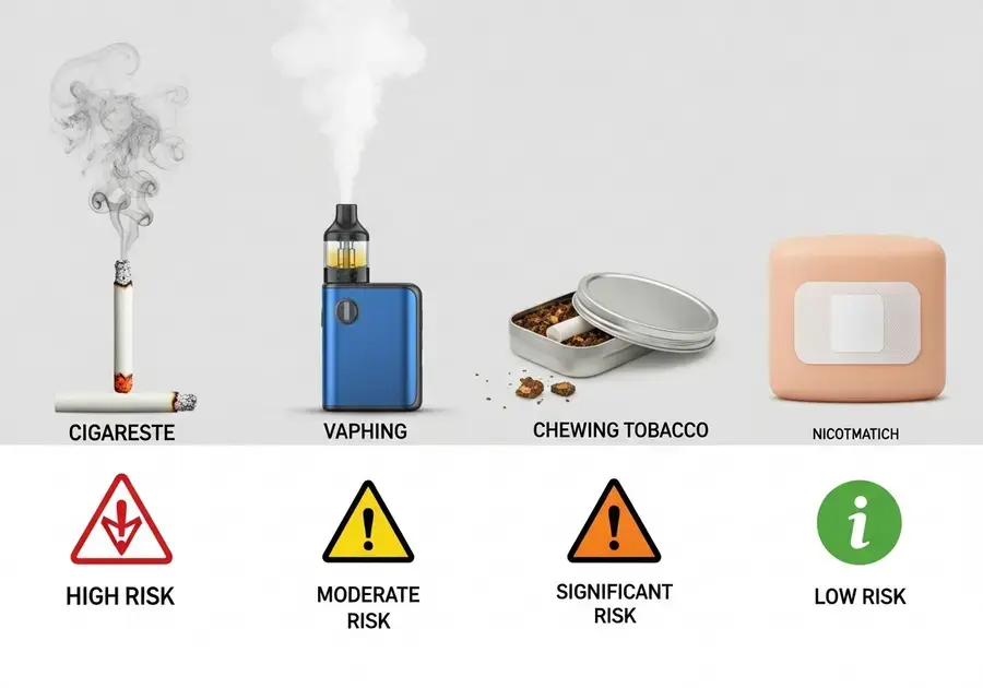 Métodos de Consumo de Nicotina e seus Riscos