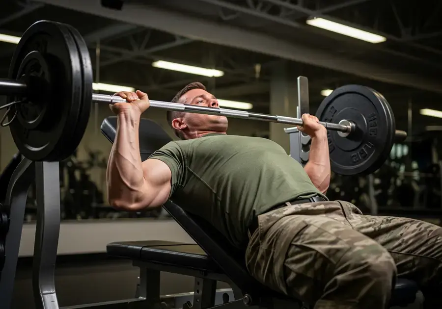 A Força de Empurrar: Teste de Supino