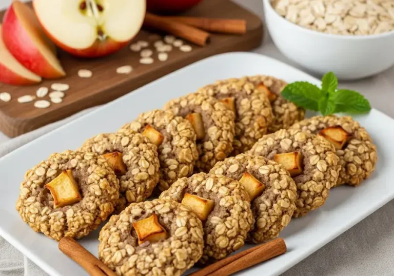 Biscoitinhos Saudáveis de Maçã e Aveia: Delícia Nutritiva e Prática