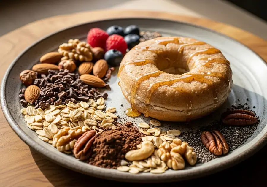 Bolinho Tipo Donut Saudável: Sabor e Saúde em Cada Mordida