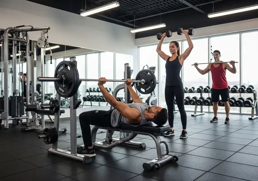 Detalhes do Treinamento para Peito, Ombro e Tríceps Detalhes do Treinamento para Peito, Ombro e Tríceps