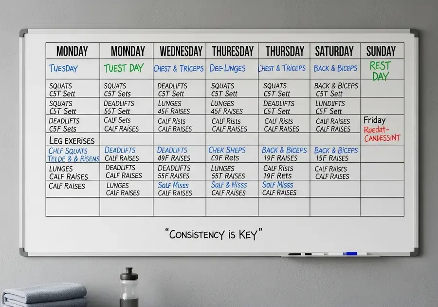 Dica 9: Fracione os Treinos ao Longo da Semana