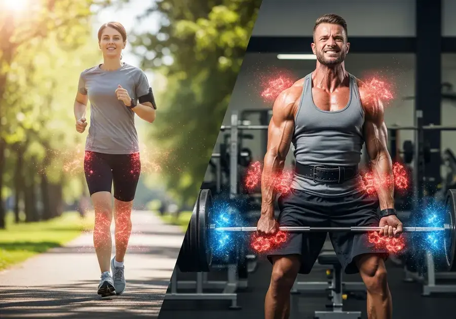 Diferença entre Exercício Moderado e Alto Rendimento