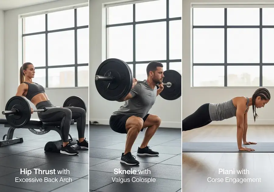 Erros Comuns nos Treinos de Glúteos