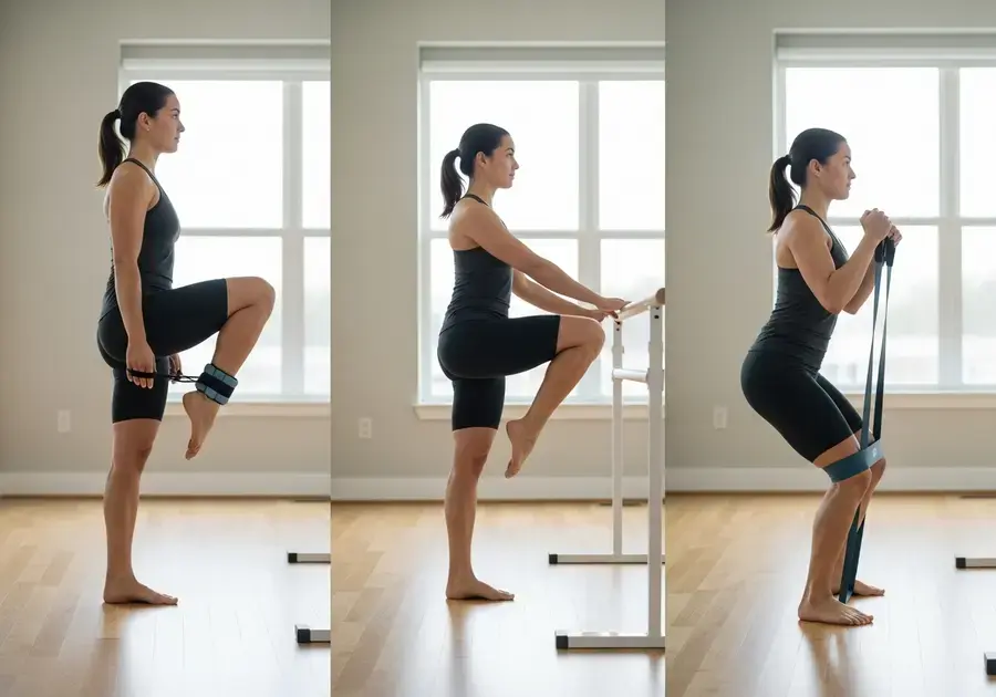 Exercícios de Abdução do Quadril para Correção do Joelho Valgo