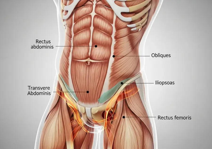 Músculos Envolvidos no Abdominal Canivete