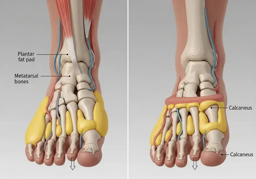 Perda de Gordura Plantar na Menopausa: Causas e Soluções