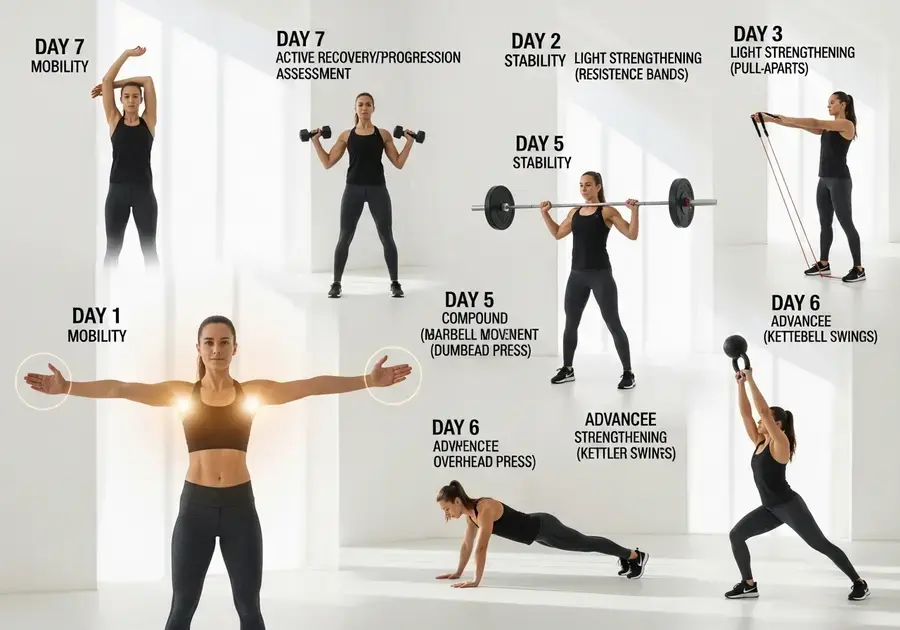 Programa de Exercícios do Rodrigo: Trilha do Ombro