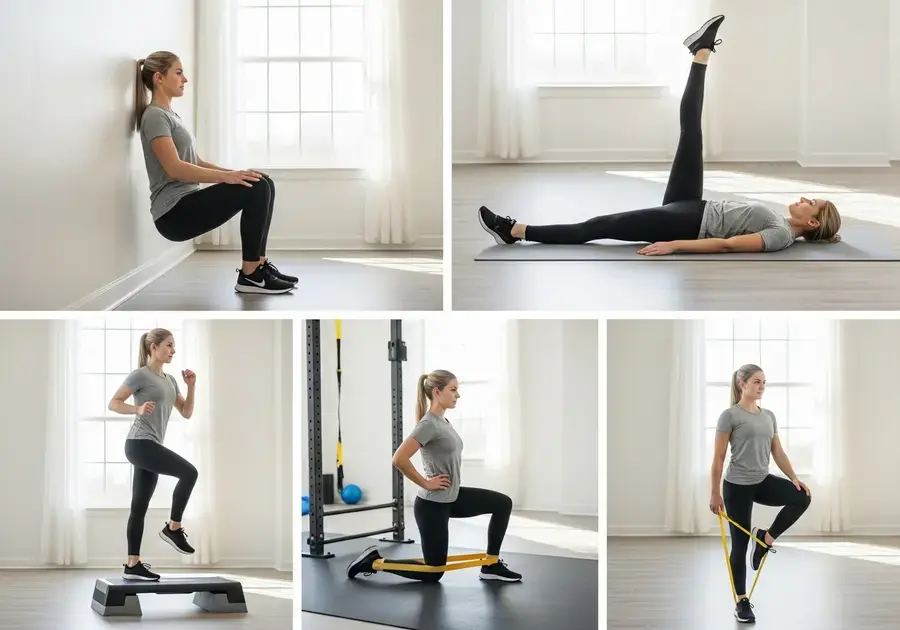 Sequência de Exercícios para Aliviar a Dor no Joelho