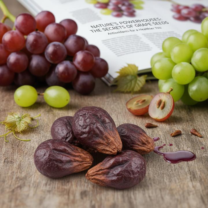 Benefícios da semente de uva para a circulação sanguínea