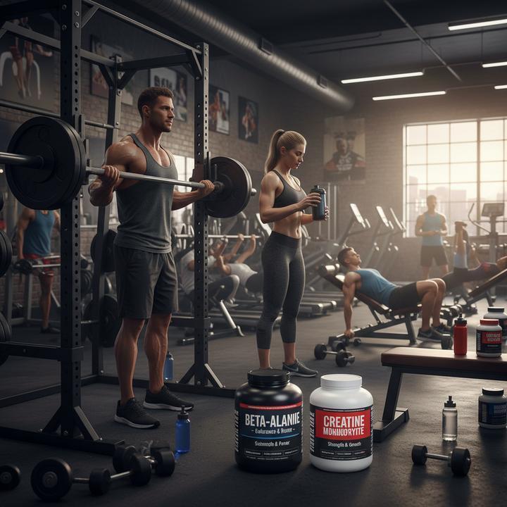 Como combinar Beta-Alanina e Creatina para maximizar a performance