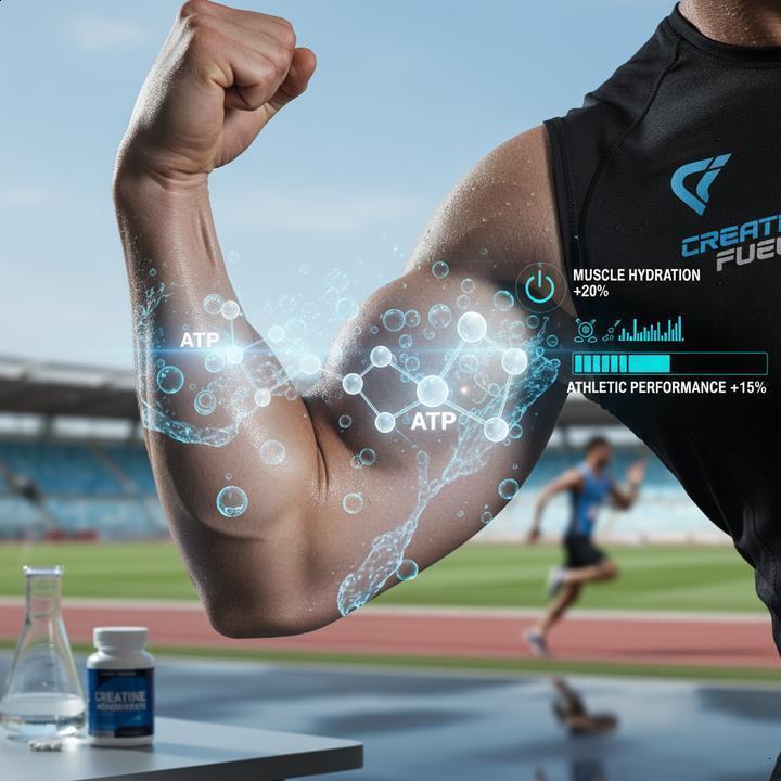 Creatina retém água dentro ou fora do músculo? Entenda a ciência