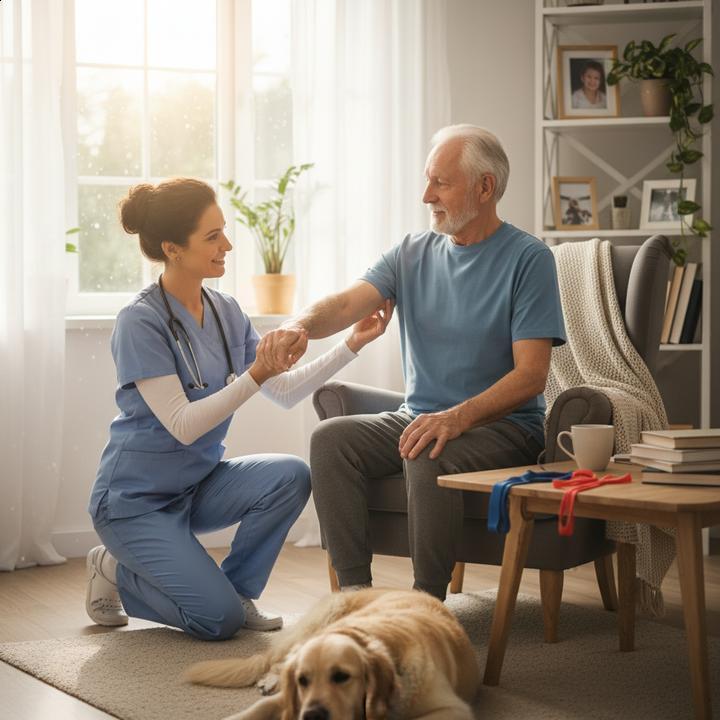 Fisioterapia Domiciliar: Vantagens para Acamados