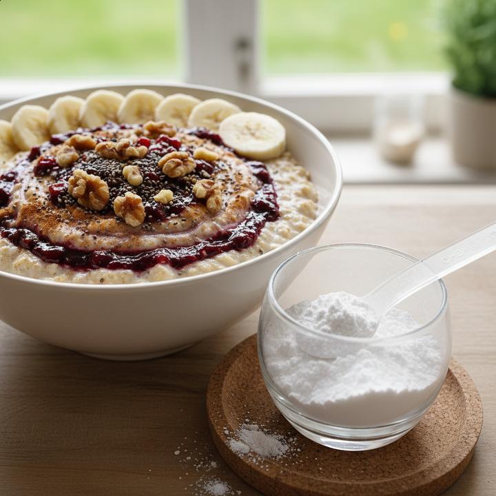 Mingau de aveia com Creatina: É uma boa ideia misturar?