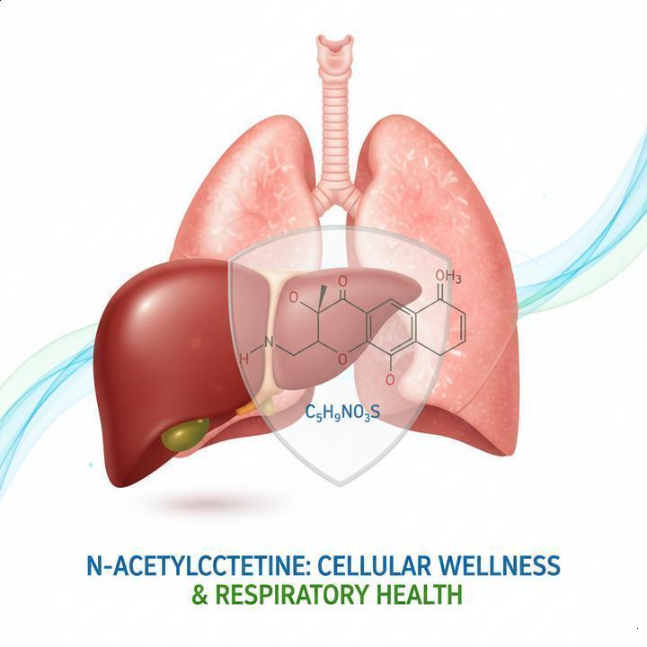 N-Acetilcisteína (NAC): Poderoso para o Fígado e Pulmão