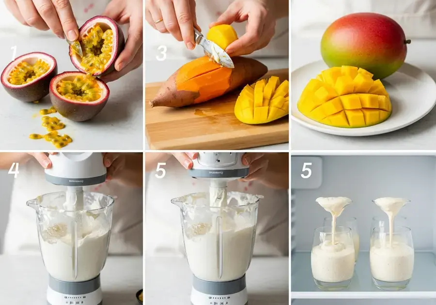 Passo a Passo da Receita de Mousse de Maracujá