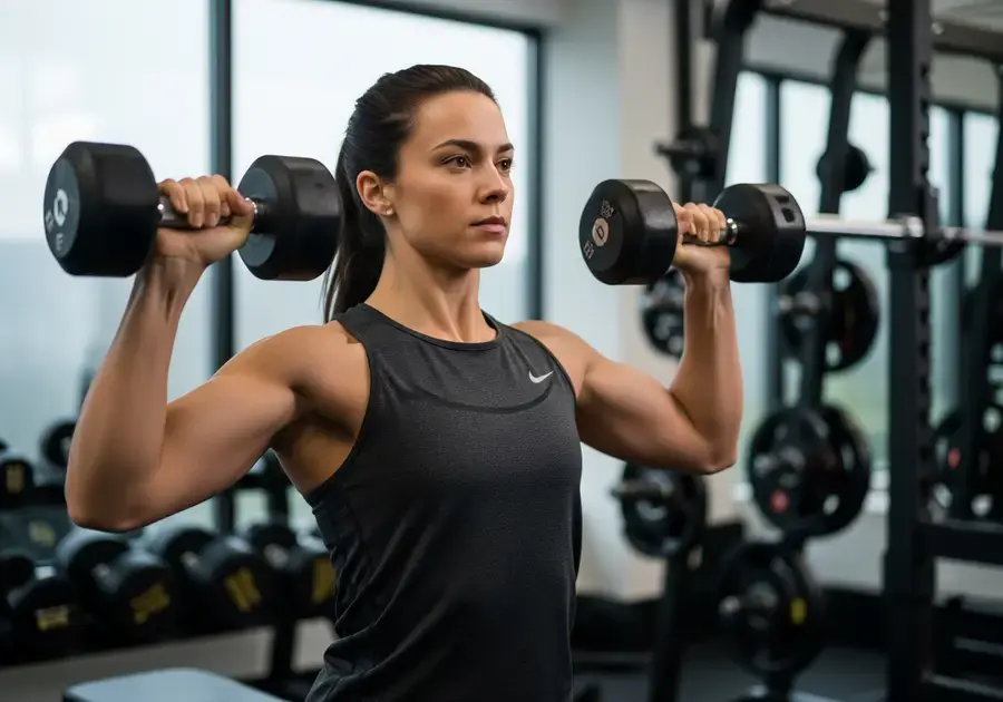 Remada Alta com Halteres Remada Alta com Halteres