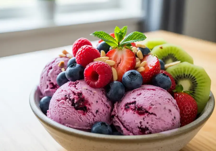 Sorvete saudável: A receita deliciosa que você precisa experimentar