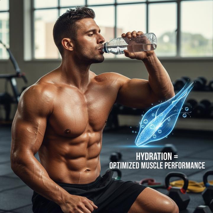A Importância da Hidratação na Performance Muscular