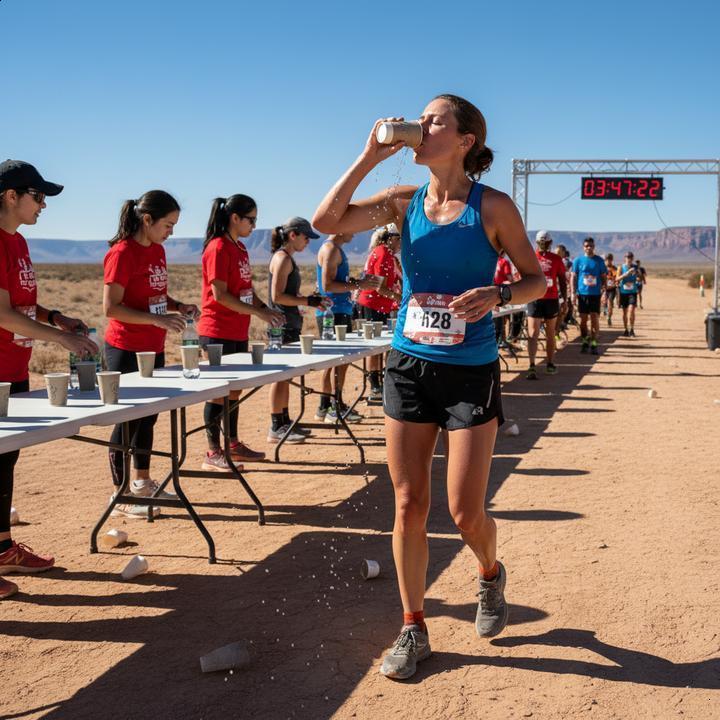 Água Gelada ou Natural Durante a Prova?