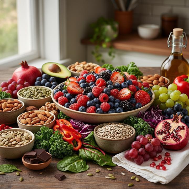 Antioxidantes na Dieta: Combatendo os Radicais Livres da Corrida