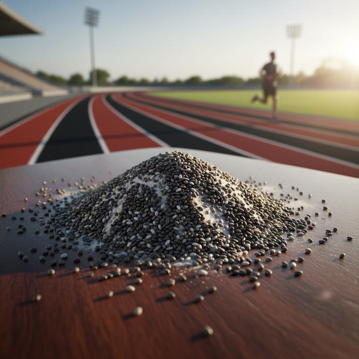 Benefícios da chia para atletas de endurance e maratonistas