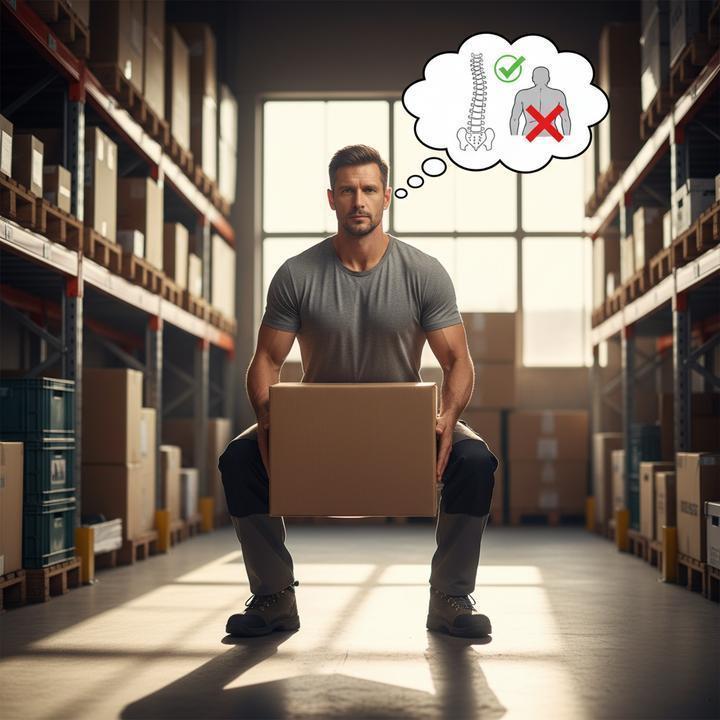 Como Levantar Peso do Chão Sem Machucar a Coluna