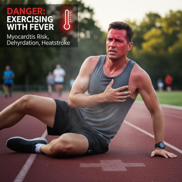 Correr com Febre: Riscos de Miocardite