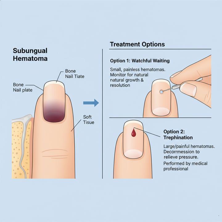 Hematoma Subungueal: Drenar o Sangue da Unha é Seguro?