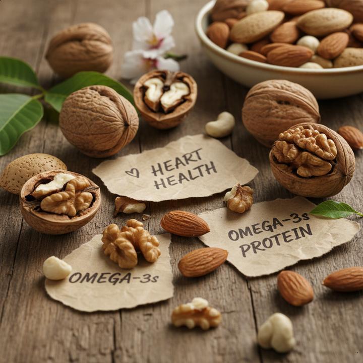 Nozes e Amêndoas: Benefícios para o Coração