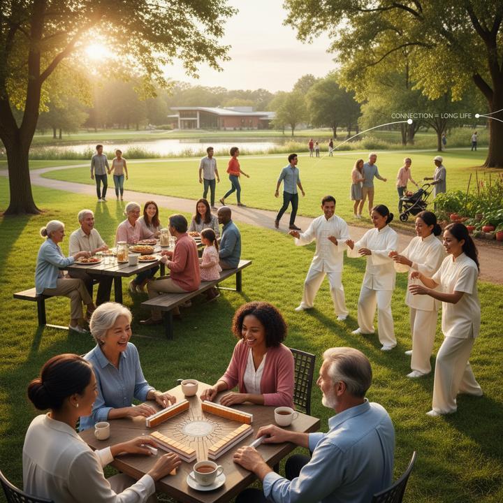 O Papel das Relações Sociais na Longevidade