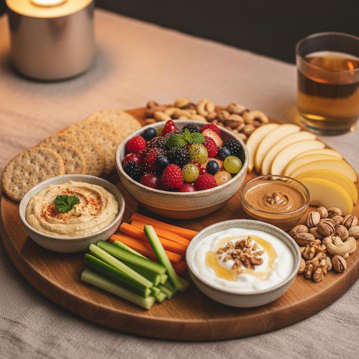 Snacks saudáveis para comer à noite: Opções leves e nutritivas