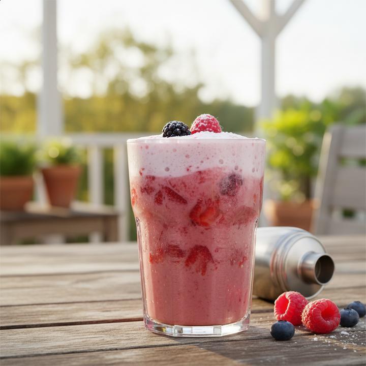 Whey pronto sabor Frutas Vermelhas: Uma opção leve e refrescante