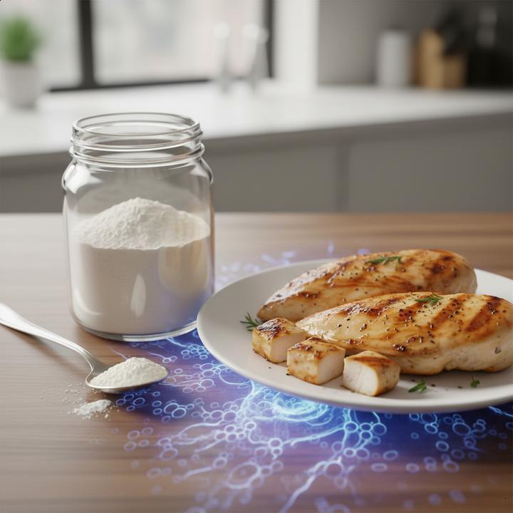 Whey Protein: Qual a diferença de absorção entre o pó e a carne branca?