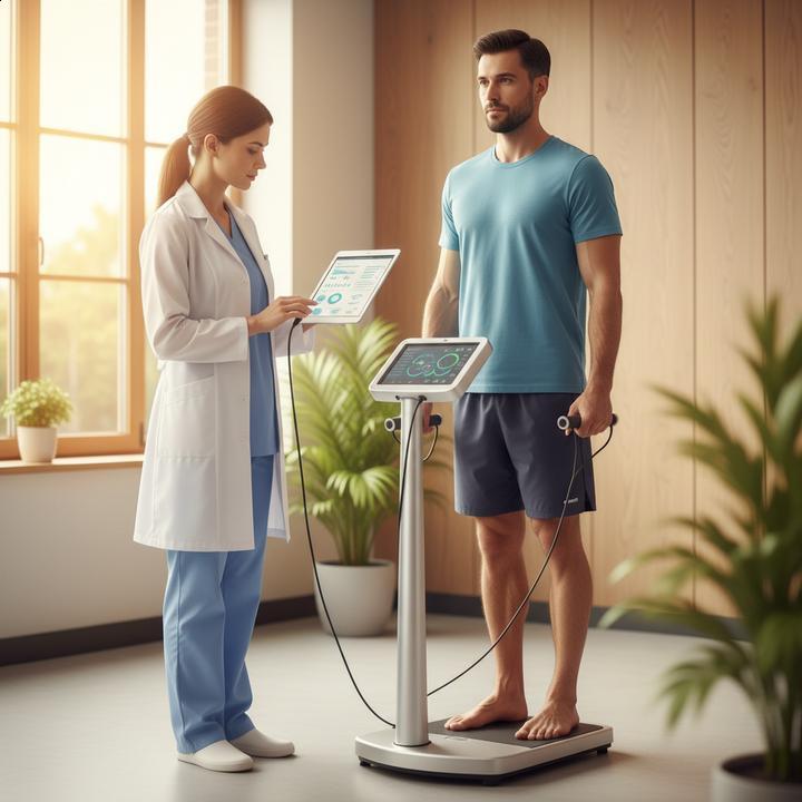 Bioimpedância e metabolismo basal: Descubra quanto seu corpo queima parado