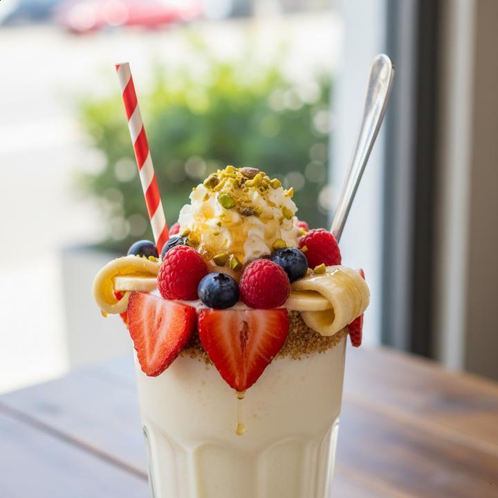 Shake RTD de Baunilha: Dicas de combinações com frutas para o lanche