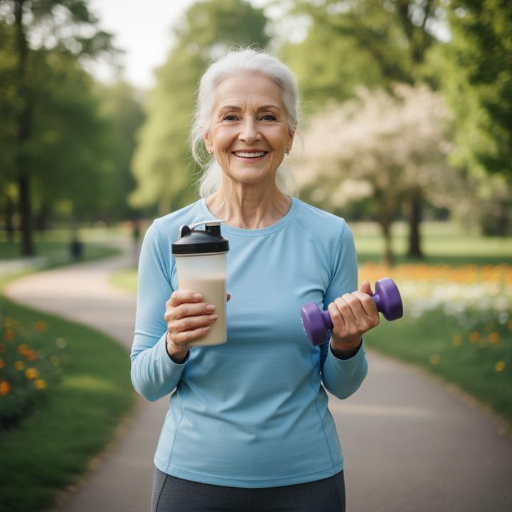 Benefícios do whey protein para idosos: preservar massa magra