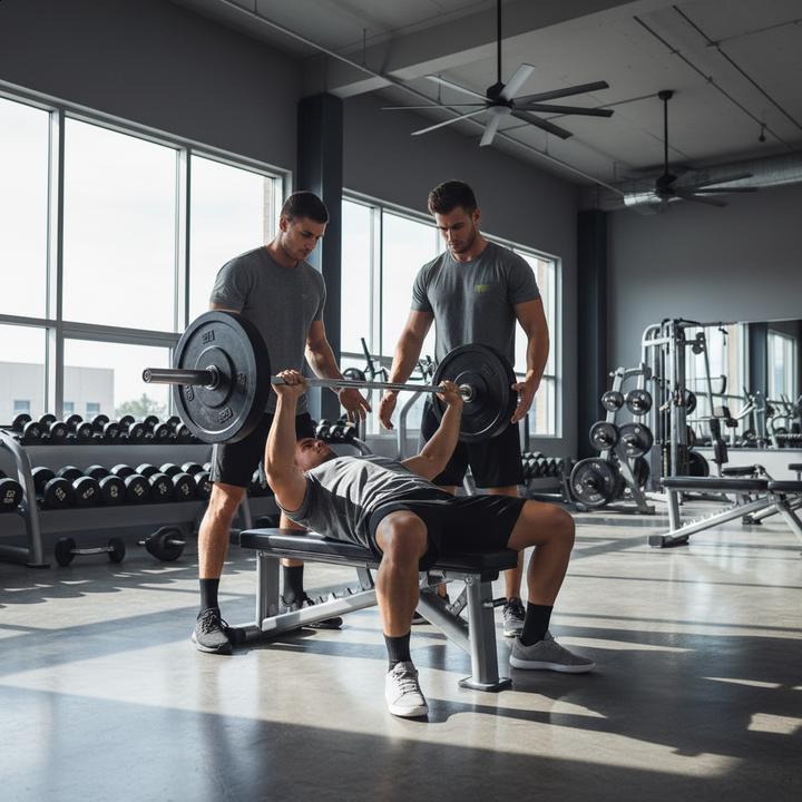 Como aumentar a carga no supino com segurança