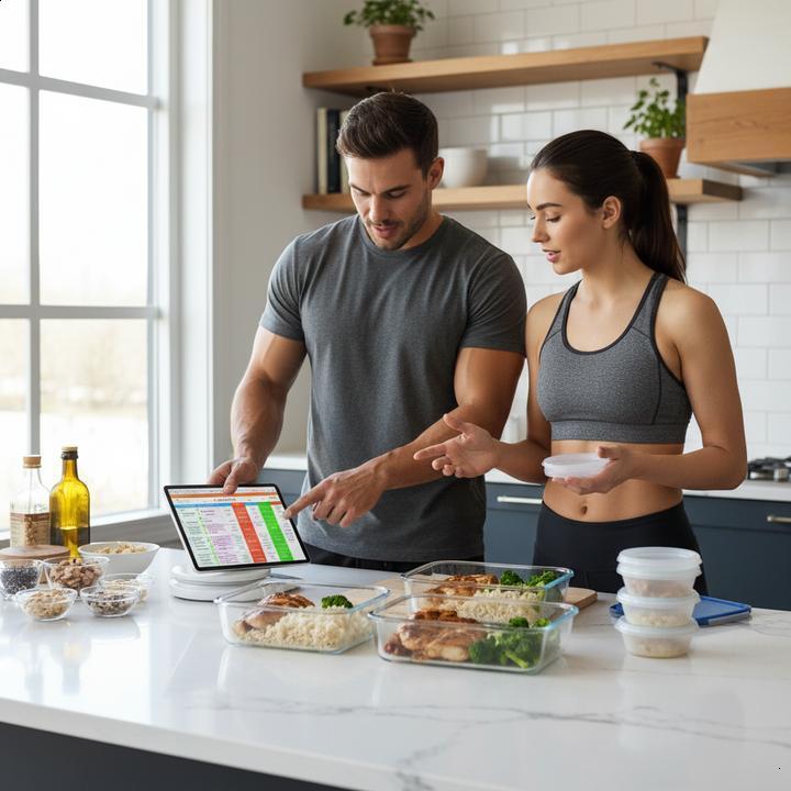 Plano alimentar para hipertrofia: Ajuste de macros para crescer seco