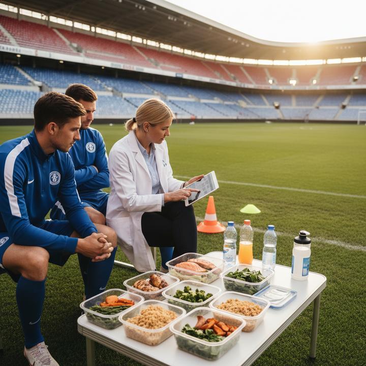 Plano alimentar para jogadores de futebol: Explosão e resistência;
