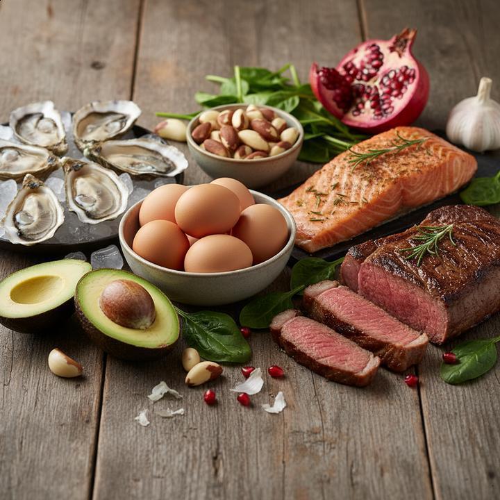 Alimentos que Ajudam na Produção de Testosterona;