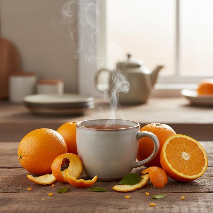 Benefícios do chá de casca de laranja para o sistema imunológico
