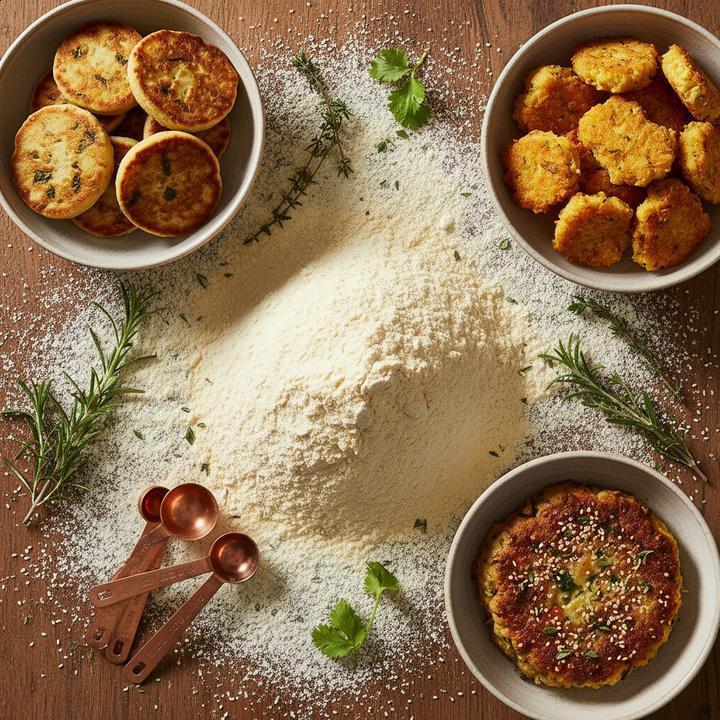 Como usar a farinha de grão de bico em receitas salgadas fit