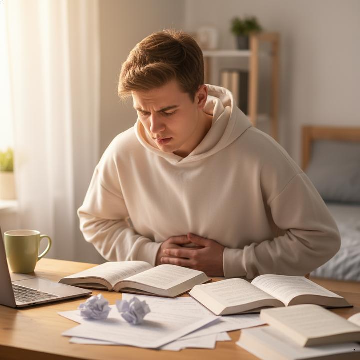 Gastrite Nervosa Pré-Prova: O Lado Médico